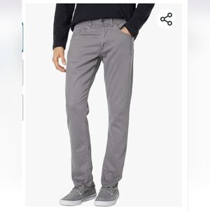 Johnnie-o Hugo Classy 5-Pocket Grante Gray Stretch Pants Mens Size 32x32
